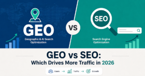 GEO vs SEO: Which drives more traffic in 2026 through organic search and AI search